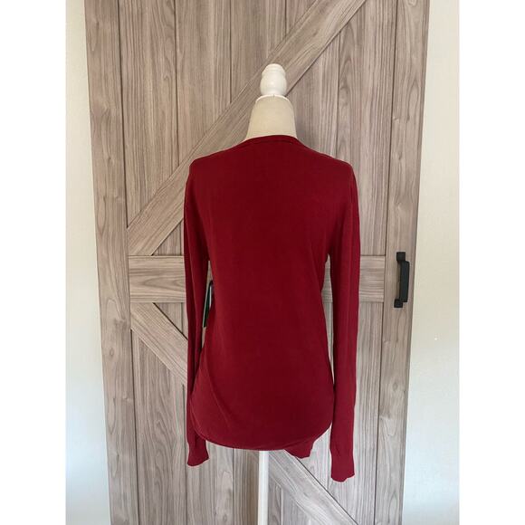 NWT GUESS women’s LILIANE logo, long sleeve sweater large - Picture 7 of 8